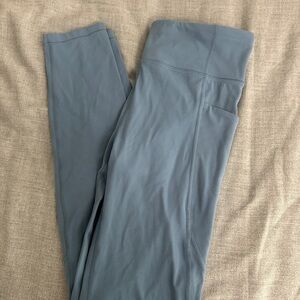 athleta girl blue leggings